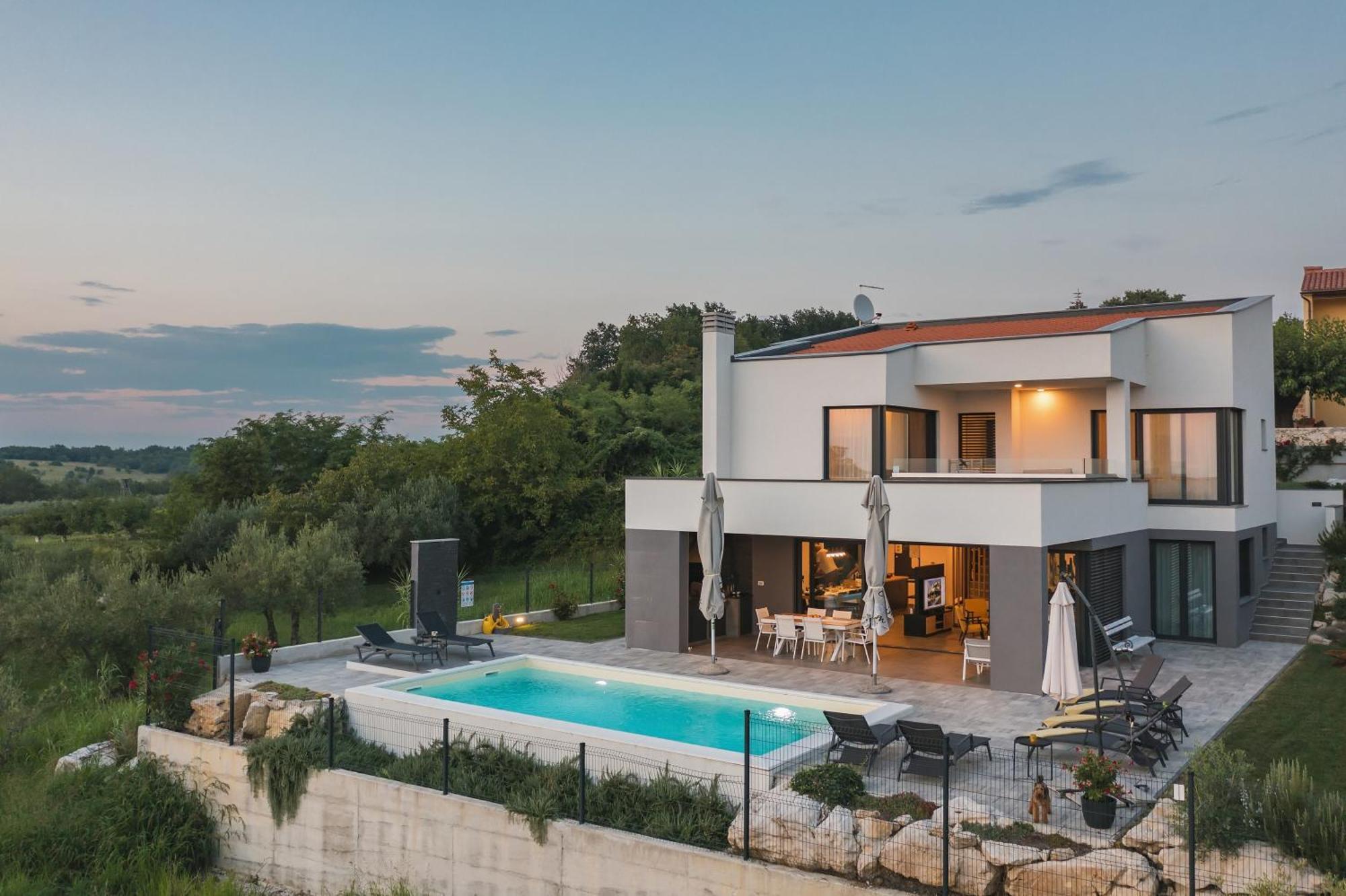 Villa Boiky - Private Pool And Amazing Sea View, Istria Materada Exterior photo