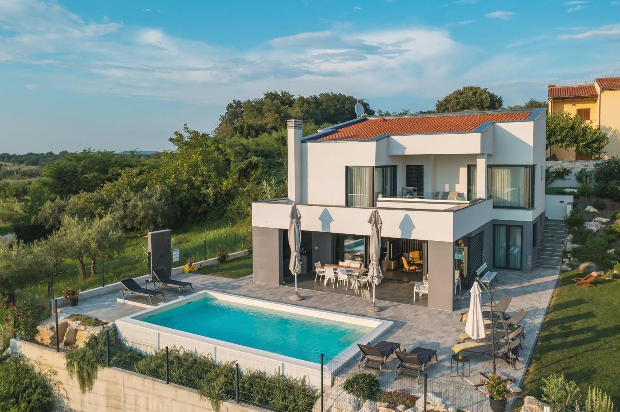 Villa Boiky - Private Pool And Amazing Sea View, Istria Materada Exterior photo